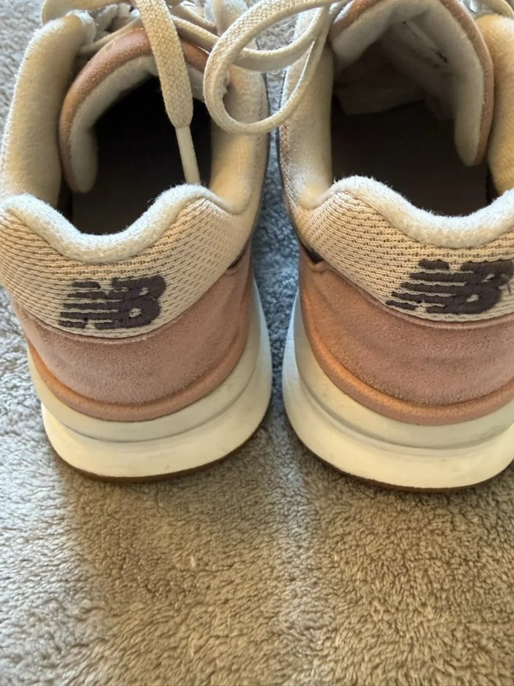 New Balance 997H Kids Sneakers Beige Pink PR997HYU US 1 M